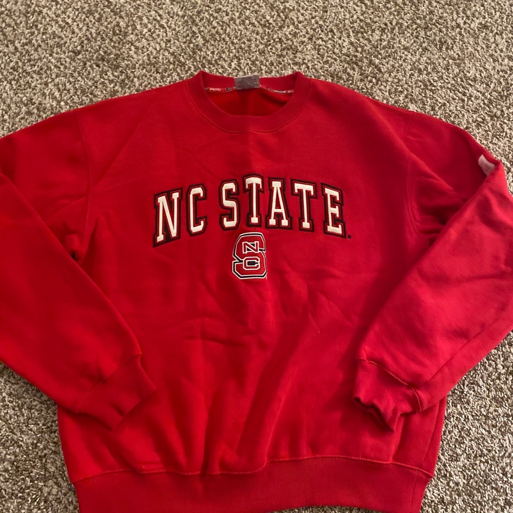 NC State sweatshirt